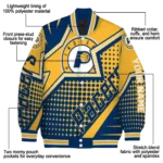 personalized indiana pacers star burst blue varsity jacket best selling.webp