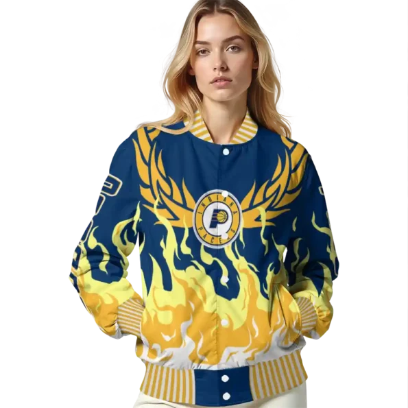 personalized indiana pacers winged blaze blue white varsity jacket latest model.webp