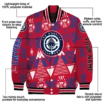 personalized los angeles clippers pyramid shapes red varsity jacket best selling.webp