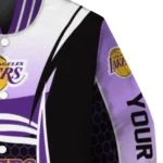 personalized los angeles lakers mesh effect purple black varsity jacket best selling.webp