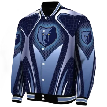 personalized memphis grizzlies mesh chest black varsity jacket best selling.webp