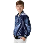 personalized memphis grizzlies mesh chest black varsity jacket best selling.webp