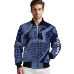 personalized memphis grizzlies star burst blue bomber jacket best selling