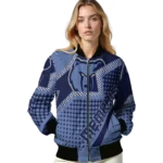 personalized memphis grizzlies star burst blue bomber jacket best selling