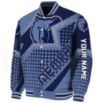 personalized memphis grizzlies star burst blue varsity jacket best selling.webp