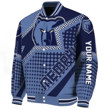 personalized memphis grizzlies star burst blue varsity jacket best selling.webp