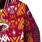 personalized miami heat pyramid shapes red varsity jacket best selling.webp