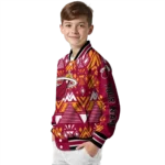personalized miami heat pyramid shapes red varsity jacket best selling.webp