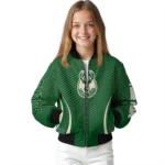 personalized milwaukee bucks chevron arrow green bomber jacket best selling