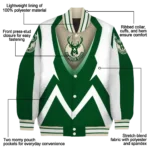 personalized milwaukee bucks v stripes green white varsity jacket best selling.webp