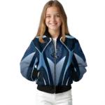 personalized minnesota timberwolves mesh chest black bomber jacket best selling