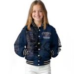 personalized new orleans pelicans hexagon cluster navy black varsity jacket best selling.webp