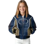 personalized new orleans pelicans power plate navy bomber jacket best selling