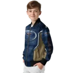 personalized new orleans pelicans power plate navy bomber jacket best selling