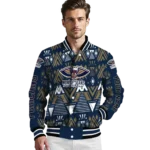 personalized new orleans pelicans pyramid shapes navy varsity jacket best selling.webp