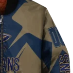 personalized new orleans pelicans spider mark navy bomber jacket best selling