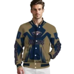 personalized new orleans pelicans spider mark navy varsity jacket best selling.webp