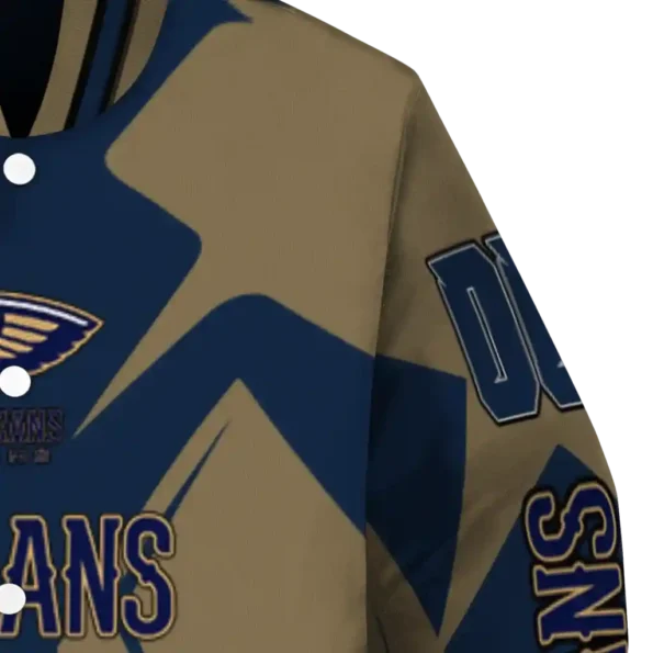 personalized new orleans pelicans spider mark navy varsity jacket premium grade.webp