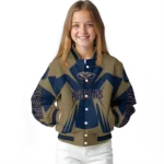 personalized new orleans pelicans spider mark navy varsity jacket best selling.webp