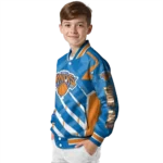 personalized new york knicks chevron angles blue varsity jacket best selling.webp