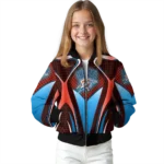 personalized oklahoma city thunder mesh chest black bomber jacket best selling