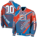 personalized oklahoma city thunder star burst blue varsity jacket best selling.webp