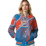 personalized oklahoma city thunder star burst blue varsity jacket best selling.webp