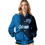 personalized orlando magic hexagon mesh blue black varsity jacket best selling.webp