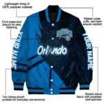 personalized orlando magic hexagon mesh blue black varsity jacket best selling.webp