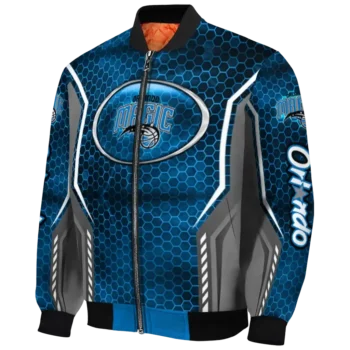 personalized orlando magic power plate blue bomber jacket best selling