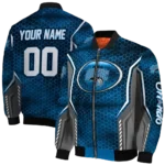 personalized orlando magic power plate blue bomber jacket best selling
