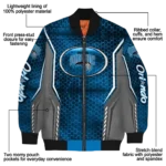 personalized orlando magic power plate blue bomber jacket best selling