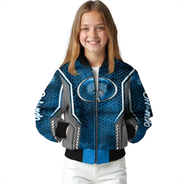 personalized orlando magic power plate blue bomber jacket top rated
