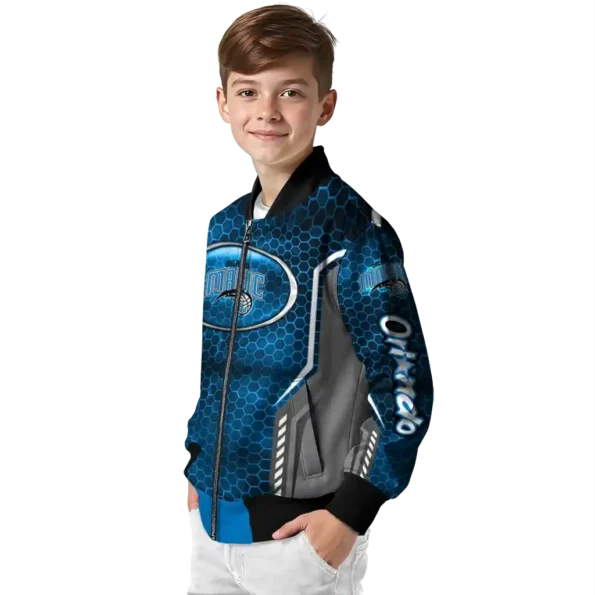 personalized orlando magic power plate blue bomber jacket trendy