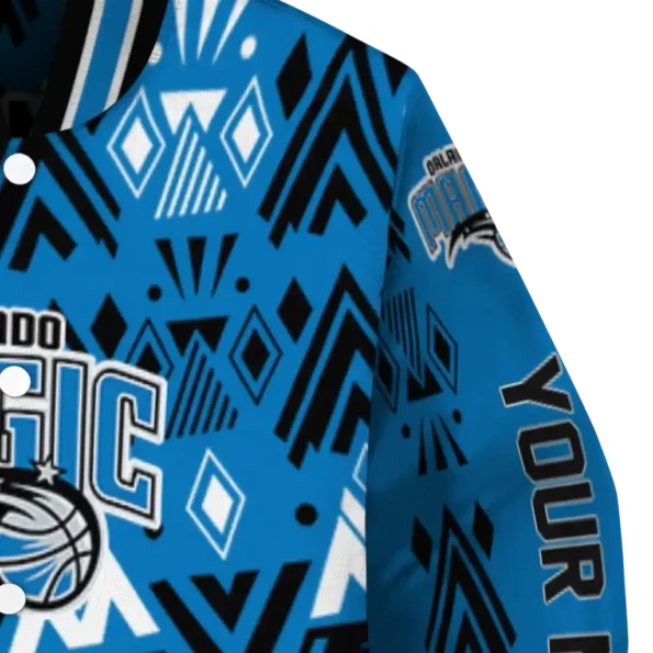 personalized orlando magic pyramid shapes blue varsity jacket premium grade.webp