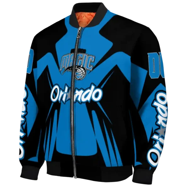 personalized orlando magic spider mark blue bomber jacket best selling