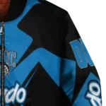 personalized orlando magic spider mark blue bomber jacket best selling