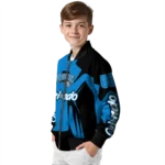 personalized orlando magic spider mark blue bomber jacket best selling