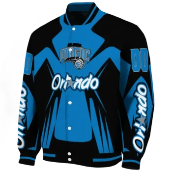 personalized orlando magic spider mark blue varsity jacket best selling.webp
