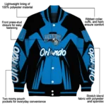 personalized orlando magic spider mark blue varsity jacket best selling.webp