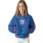 personalized philadelphia 76ers chevron arrow blue varsity jacket best selling.webp