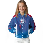 personalized philadelphia 76ers hexagon grid blue varsity jacket best selling.webp