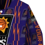 personalized phoenix suns bolt stripe purple varsity jacket best selling.webp