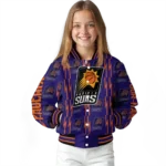 personalized phoenix suns bolt stripe purple varsity jacket best selling.webp
