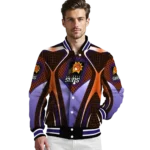 personalized phoenix suns mesh chest black varsity jacket best selling.webp