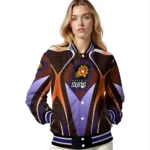 personalized phoenix suns mesh chest black varsity jacket best selling.webp