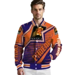 personalized phoenix suns star burst purple varsity jacket best selling.webp