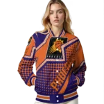 personalized phoenix suns star burst purple varsity jacket best selling.webp