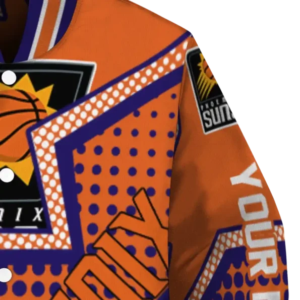 personalized phoenix suns star burst purple varsity jacket premium grade.webp