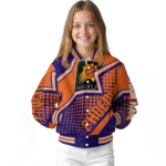 personalized phoenix suns star burst purple varsity jacket best selling.webp